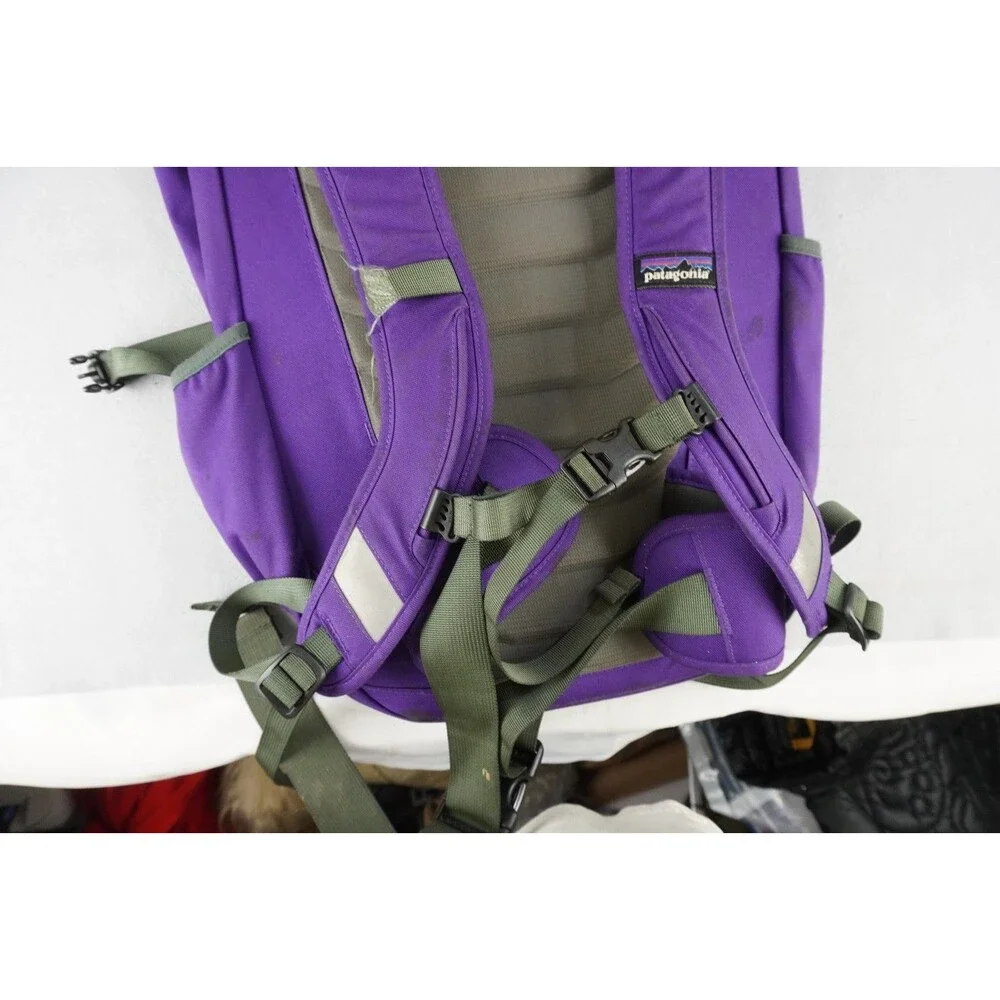 Patagonia Critical Mass Backpack Purple Vintage Large Messenger Laptop Daypack